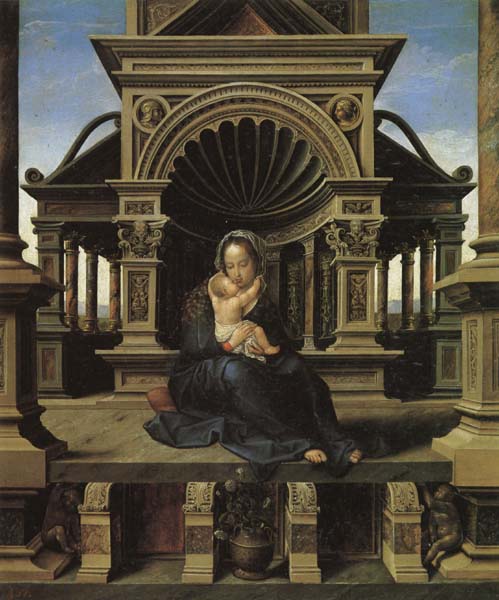 Bernard van orley The Virgin of Louvain